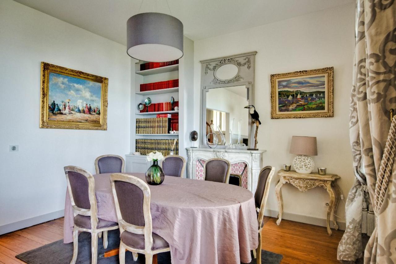 Villa Classee 4 Etoiles Vue Mer Exceptionnelle Trouville-sur-Mer Dış mekan fotoğraf
